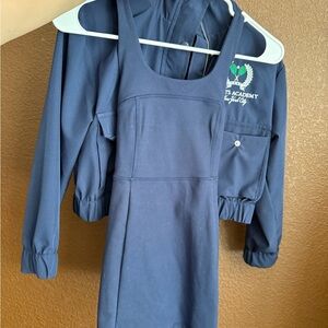 Kids Navy Blue Matching Set